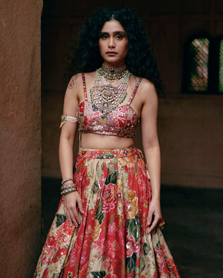 A perfect look for Groom or Bride's sister for Barat Ceremony.