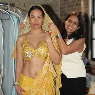 Leela Lane Styling moments with Carol for a fashion show